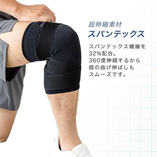 膝サポーター 大きい サイズ スポーツ 薄手 ひざ