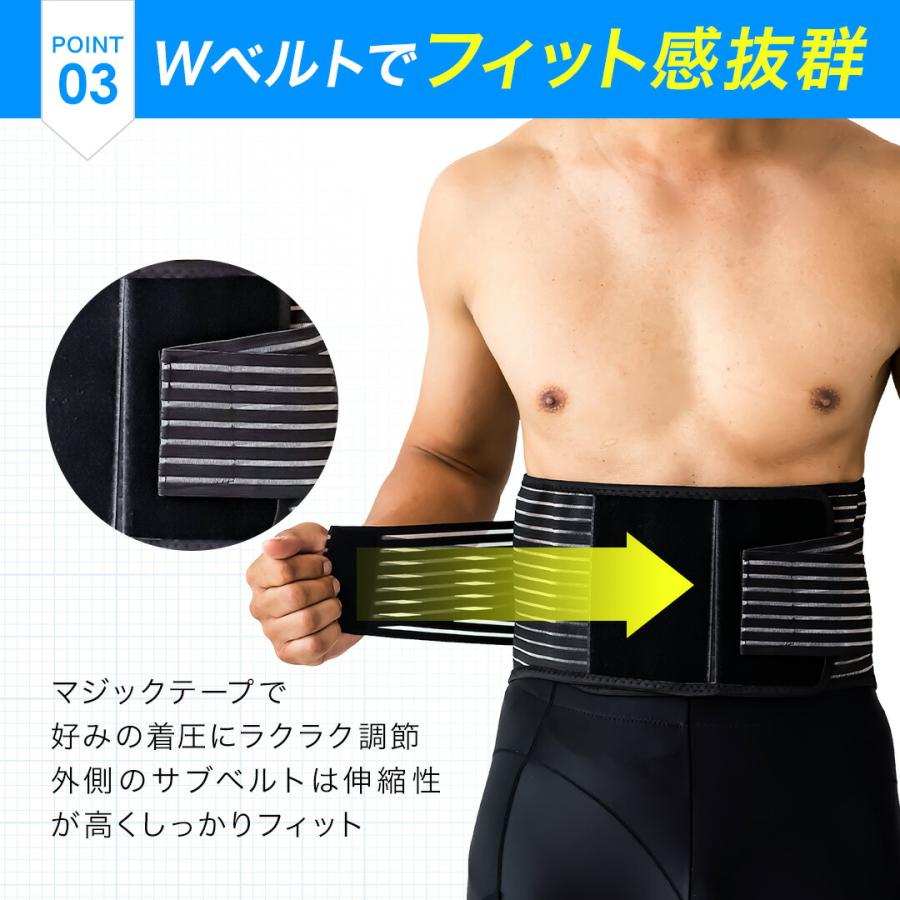 腰サポーター 大きいサイズ コルセット 腰痛ベルト 腰用 ベルト 骨盤 腰用サポーター 腰コルセット 腰痛 骨盤矯正 男女兼用 介護 医療用 反り腰 夏 蒸れない |  | 11
