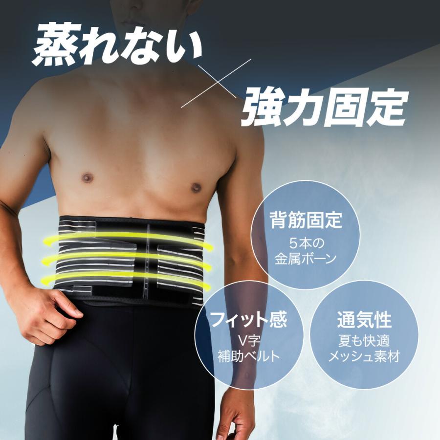 腰サポーター 大きいサイズ コルセット 腰痛ベルト 腰用 ベルト 骨盤 腰用サポーター 腰コルセット 腰痛 骨盤矯正 男女兼用 介護 医療用 反り腰 夏 蒸れない |  | 04
