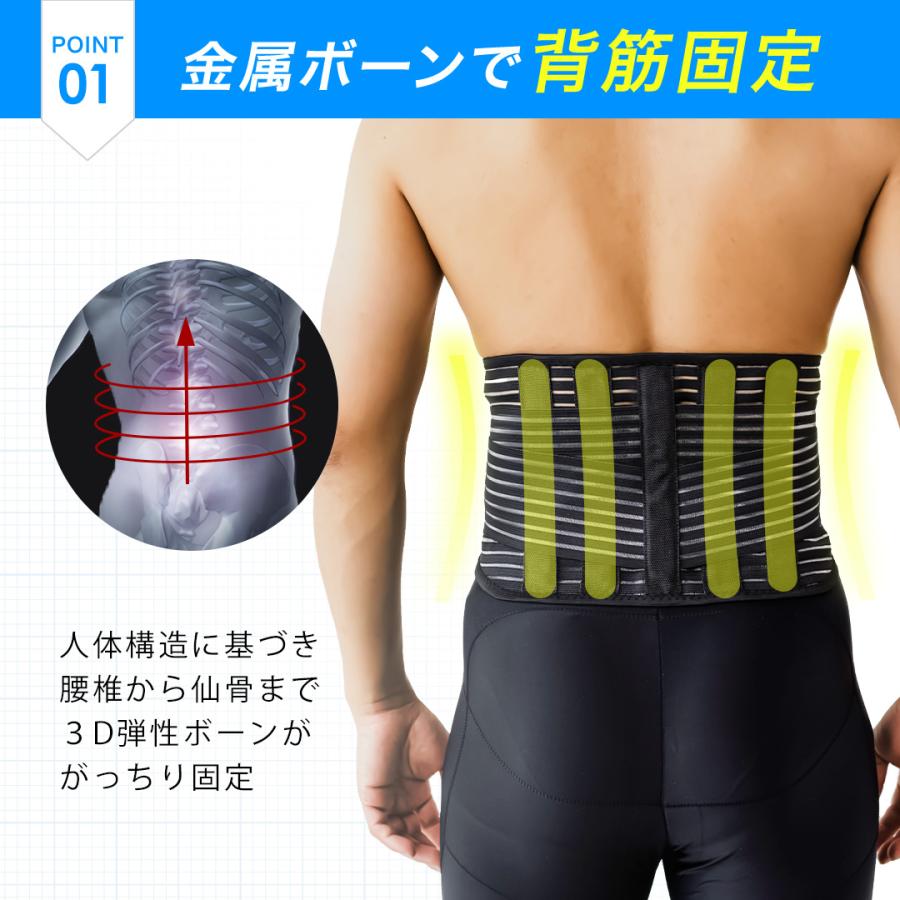 腰サポーター 大きいサイズ コルセット 腰痛ベルト 腰用 ベルト 骨盤 腰用サポーター 腰コルセット 腰痛 骨盤矯正 男女兼用 介護 医療用 反り腰 夏 蒸れない |  | 07