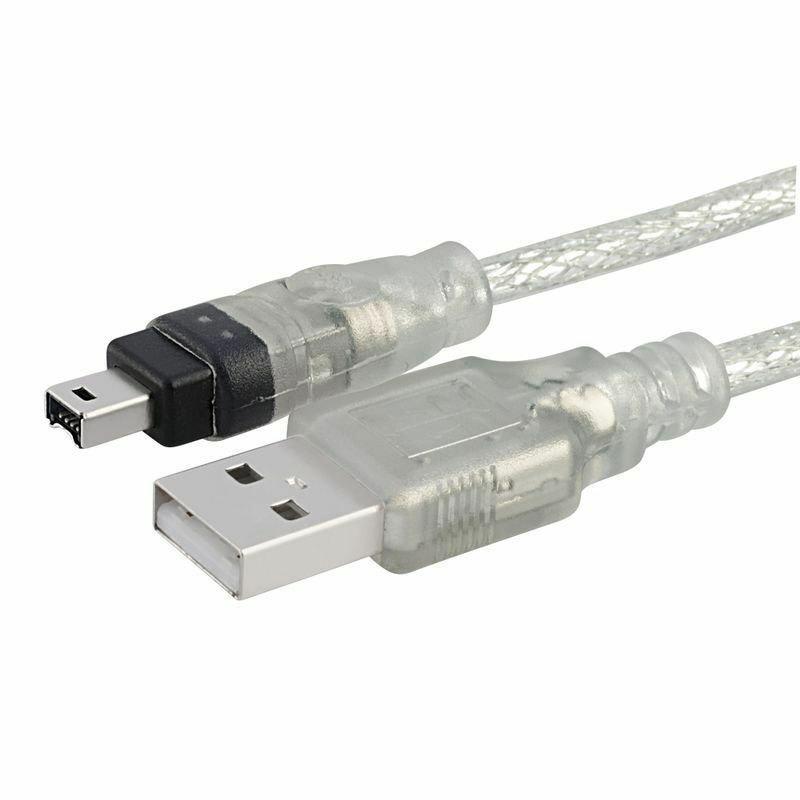 USB 2.0 オス to FireWire IEEE1394 4ピン iLink アダプタ ケーブル 互換品 : ビハインドキング - 通販 ...