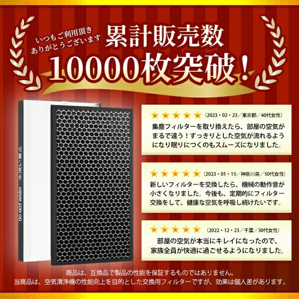 象印対応 PA-FH01-J フィルター 空気清浄機 交換 PA-HA16 PA-HB16 PA