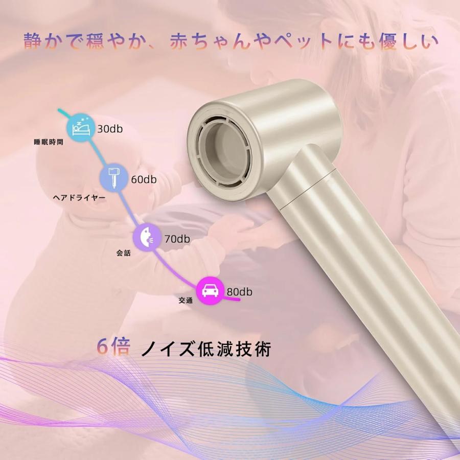 ドライヤー 大風量 【8in1美容セット・ヘアアイロン付】 人気 速乾