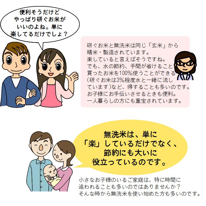 米 2kg 無洗米 送料無料 九州産「心」 おためし レターパックなどで発送します｜beikokukanyh｜06