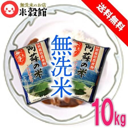 令和6年産 米10kg 特別栽培米 熊本・阿蘇のコシヒカリ 無洗米 5kg×2 