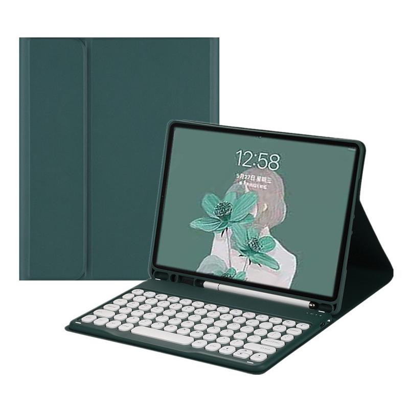 2021年型 Fire HD 10 Plus / HD 10 第11世代 キーボード ケース 丸型 