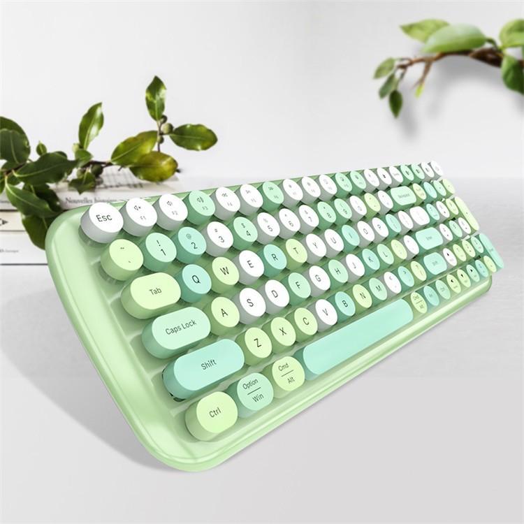 かわいい Bluetooth キーボード レディース パソコン Pc ノートpc スマホ Ipad タブレット ワイヤレス ブルートゥース 100キー 丸型 キーキャップ 女性 人気 Gm 015 ベネックスストア 通販 Yahoo ショッピング