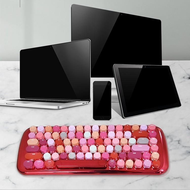 バックライト付き 可愛い ワイヤレス Bluetooth キーボード レディース 紅 リップ デザイン タブレット ノート Pc パソコン 無線 キーボード コンパクト 女性 Gm 016 ベネックスストア 通販 Yahoo ショッピング