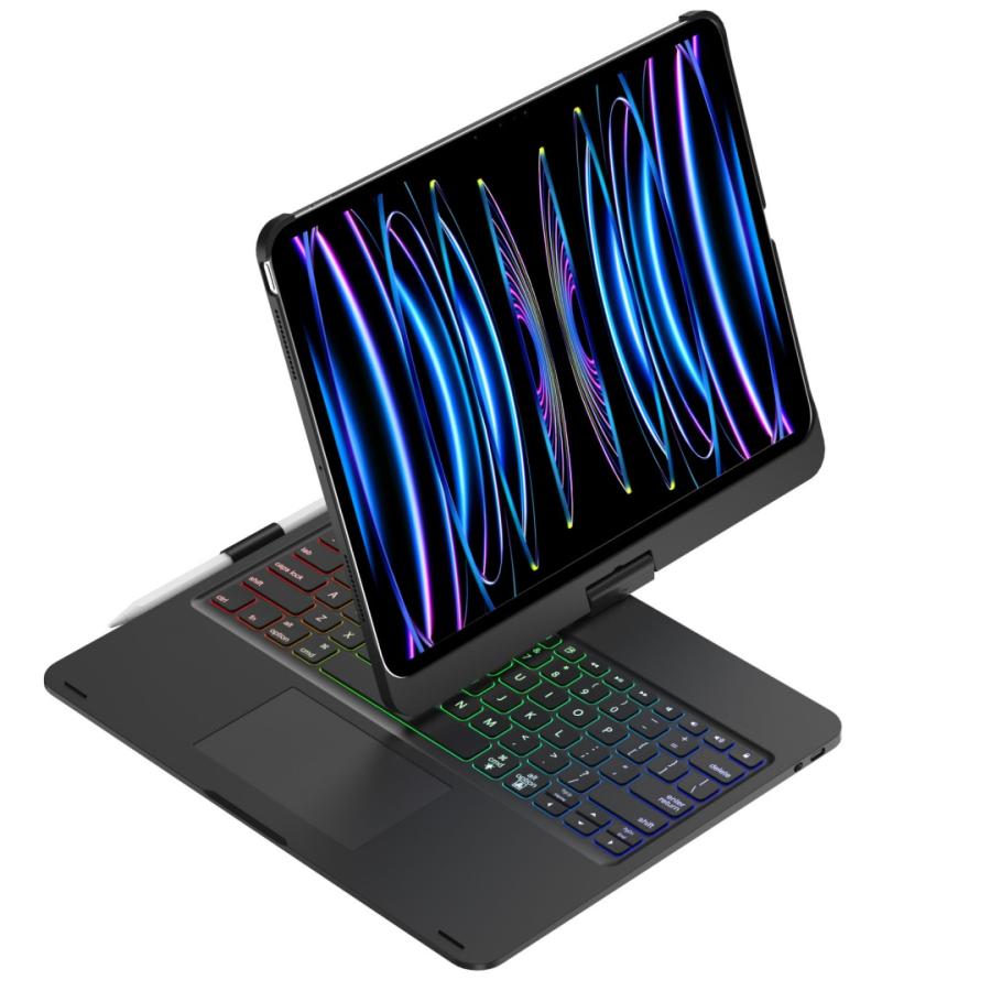 360度回転 2024 iPad Pro 11インチ M4 キーボードケース タッチパッド バックライト付き 折りたたみ 13インチ キーボード カバー 一体型 : ベネックスストア - 通販 - Yahoo!ショッピング 360度回転 2024 iPad Pro 11インチ M4 キーボードケース タッチパッド バックライト付き 折りたたみ 13インチ キーボード カバー 一体型 : ベネックスストア - 通販 - Yahoo!ショッピング