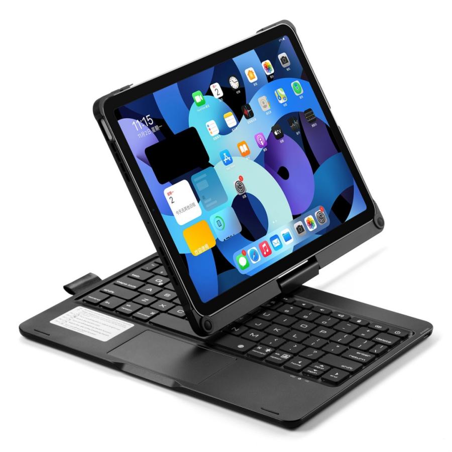 iPad 360度回転 キーボード ケース タッチパッド バックライト iPad 360度回転 キーボード ケース タッチパッド バックライト