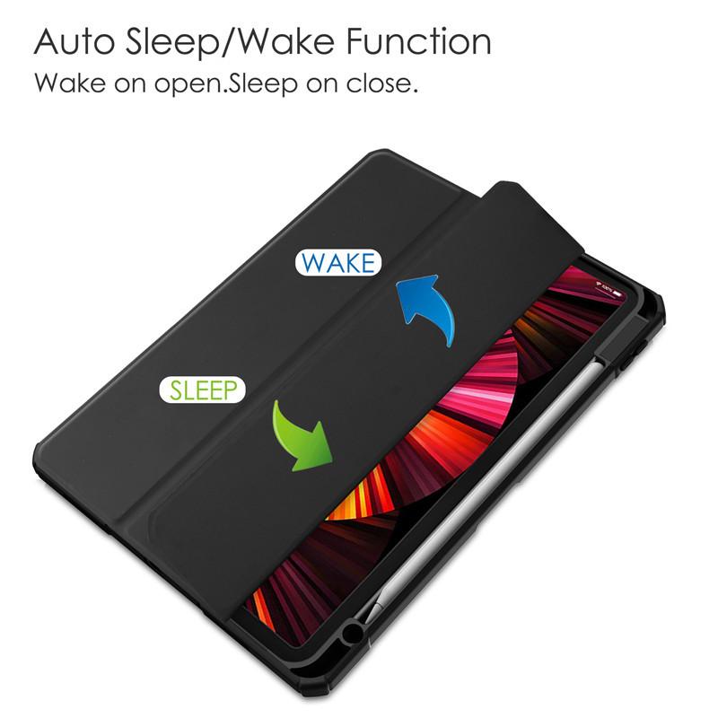 背面透明 7色 iPad Pro 11 12.9 インチ 2021 2020 2018 ケース 背面透明 7色 iPad Pro 11 12.9 インチ 2021 2020 2018 ケース