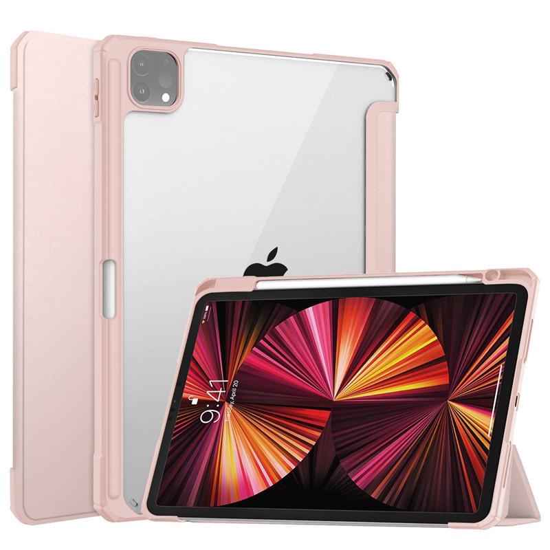 背面透明 7色 iPad Pro 11 12.9 インチ 2021 2020 2018 ケース 背面透明 7色 iPad Pro 11 12.9 インチ 2021 2020 2018 ケース