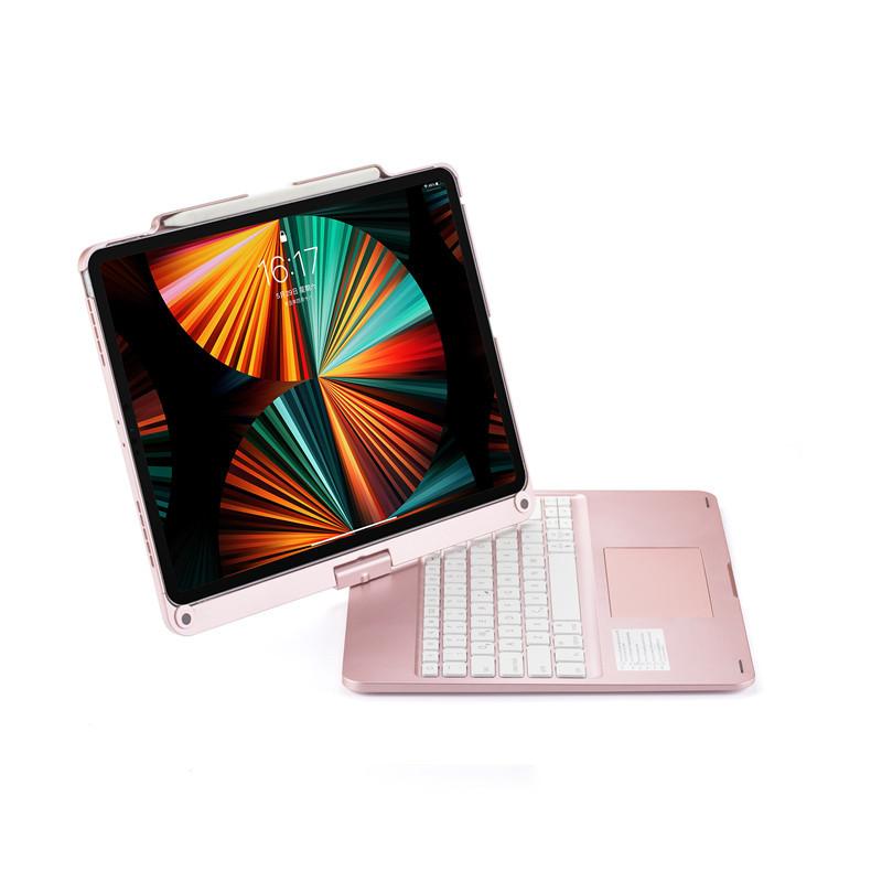 360度回転 iPad Pro 12.9インチ 2021 キーボード タッチパッド搭載 バックライト ケース 一体型 折り畳み iPadPro12.9 第 5 4 3 世代 カバー キーボード付き 360度回転 iPad Pro 12.9インチ 2021 キーボード タッチパッド搭載 バックライト ケース 一体型 折り畳み iPadPro12.9 第 5 4 3 世代 カバー キーボード付き