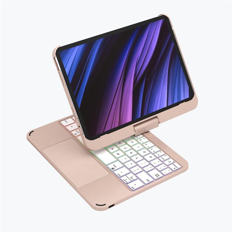 360度回転 iPad mini6 キーボードケース トラックパッド付き バックライト付き 一体型 多機能 折りたたみ iPad Mini 第6世代 Bluetooth キーボード カバー 360度回転 iPad mini6 キーボードケース トラックパッド付き バックライト付き 一体型 多機能 折りたたみ iPad Mini 第6世代 Bluetooth キーボード カバー