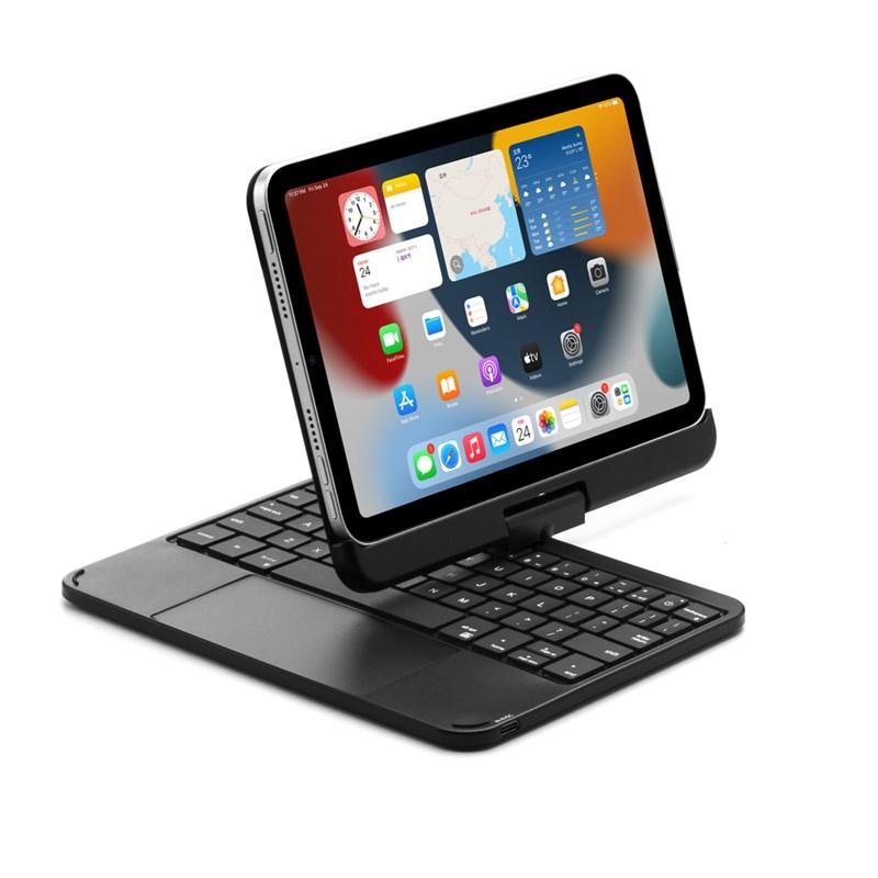 磁気吸着式 iPad Mini6 キーボードケース 360度回転 タッチ 磁気吸着式 iPad Mini6 キーボードケース 360度回転 タッチ