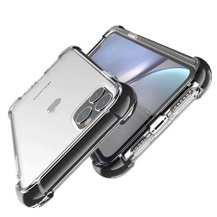 全9色 耐衝撃 iPhone 11 Pro MAX ケース 背面 クリア 透明 カバー エアポケット 頑丈 薄型 スリム TPU カラフル  サイドカラー アイホン11 プロ マックス :iPhone11-004:ベネックスストア - 通販 - Yahoo!ショッピング