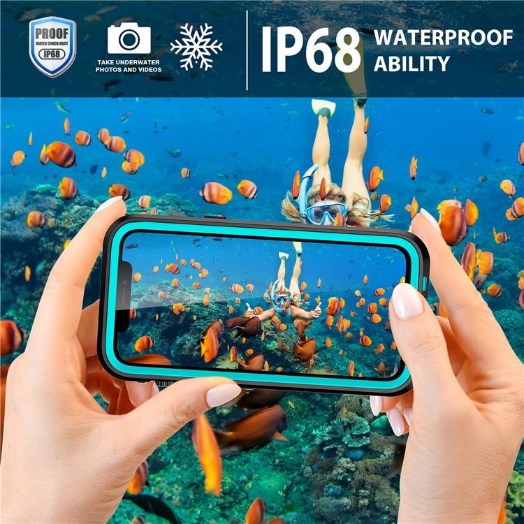 防水ケース iPhone 13 Pro Max ケース 完全防水 耐衝撃 防雪 防塵 超薄 