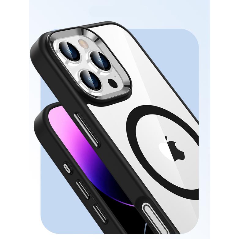 iPhone16ProMax 透明保護ケース 超強力磁気 MagSafe 充電対応 iPhone16ProMax 透明保護ケース 超強力磁気 MagSafe 充電対応