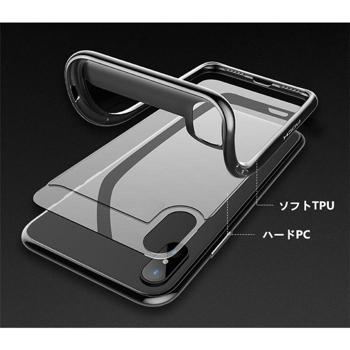 強化ガラス付き Iphonex ケース ハードケース クリア 透明 極薄 軽い アイフォンx ケース カバー 全面保護 Iphone8 500 ベネックスストア 通販 Yahoo ショッピング