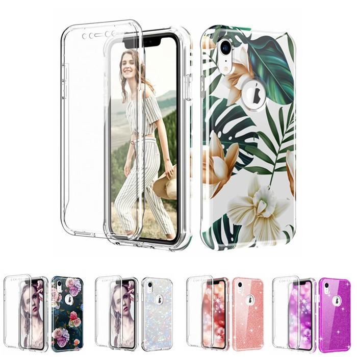 360度 全面保護 Iphone Xs Max Xr ケース 表面 背面 両面 フルカバー 全面ケース 耐衝撃 花柄 大理石柄 らめ入り きらきら カバー 可愛い お洒落 Iphone9 147 ベネックスストア 通販 Yahoo ショッピング