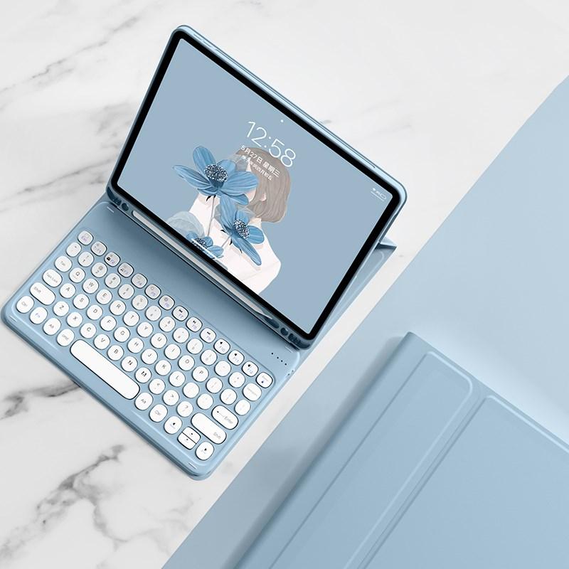 Galaxy Tab S6 Lite A9+ キーボードケース 丸型キー S9 FE S8 S7 Galaxy Tab S6 Lite A9+ キーボードケース 丸型キー S9 FE S8 S7