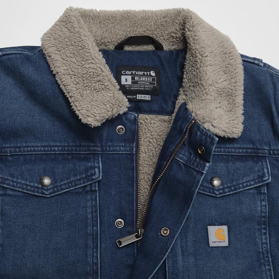 Carhartt デニムジャケット ボア襟 210.jpg