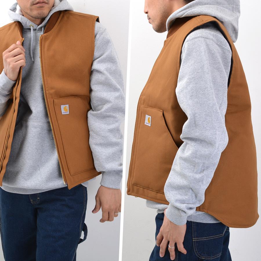 Carhartt V01 カーハートダックベスト Carhartt 【並行輸入品】カーハート ベスト V01 メンズ ダック