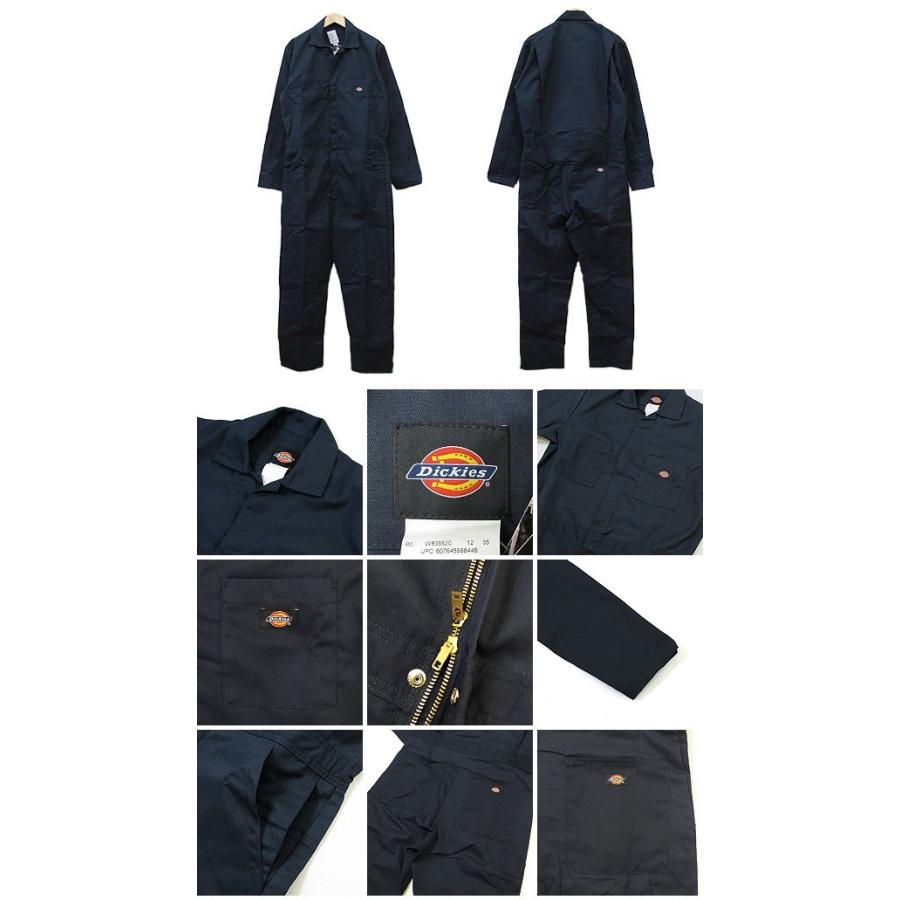 Dickies ディッキーズ つなぎ 長袖 メンズ おしゃれ 作業服 ZIP Dickies ディッキーズ つなぎ 長袖 メンズ おしゃれ 作業服 ZIP
