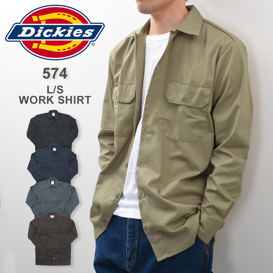 Dickies ディッキーズ ワークシャツ メンズ 長袖 574 USAモデル Dickies ディッキーズ ワークシャツ メンズ 長袖 574 USAモデル