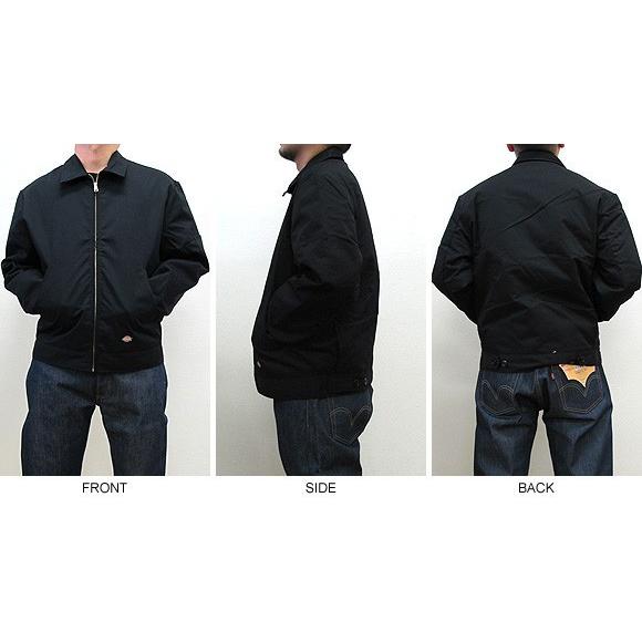ディッキーズ　アイゼンハワー　TJ15 ブラック　M Dickies 【Dickies】TJ15 アイゼンハワージャケット Insulated