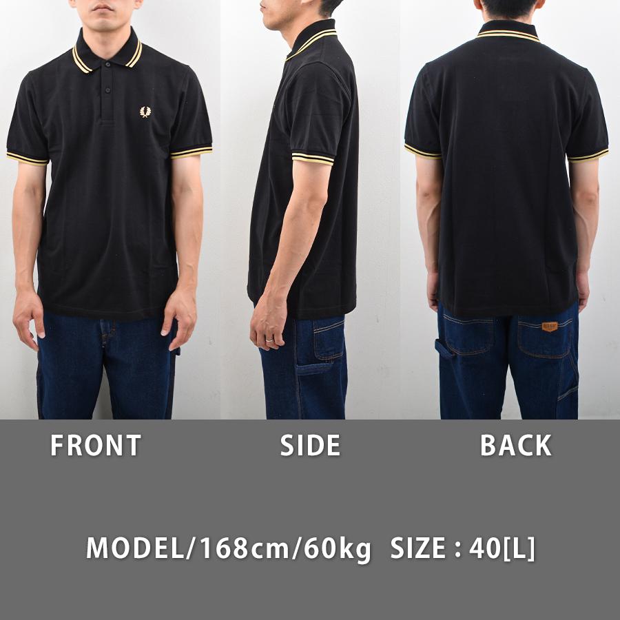 FRED PERRY フレッドペリー ポロシャツ メンズ M12 ツインチップ FRED PERRY フレッドペリー ポロシャツ メンズ M12 ツインチップ