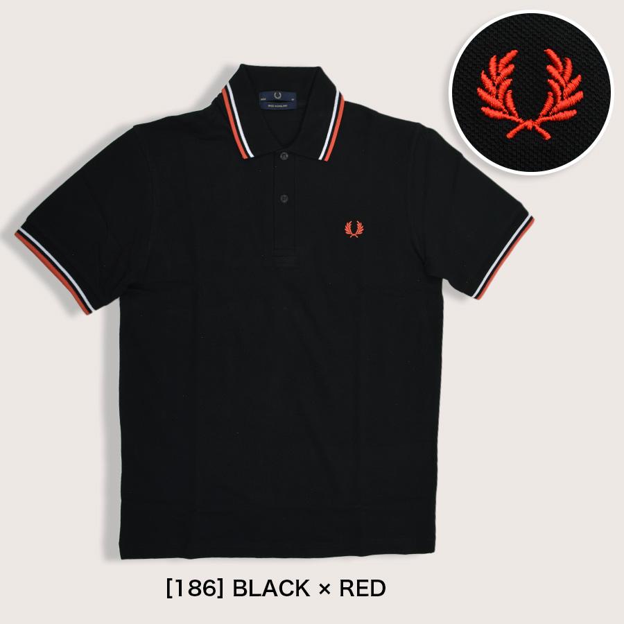 FRED PERRY フレッドペリー ポロシャツ メンズ M12 ツインチップ FRED PERRY フレッドペリー ポロシャツ メンズ M12 ツインチップ