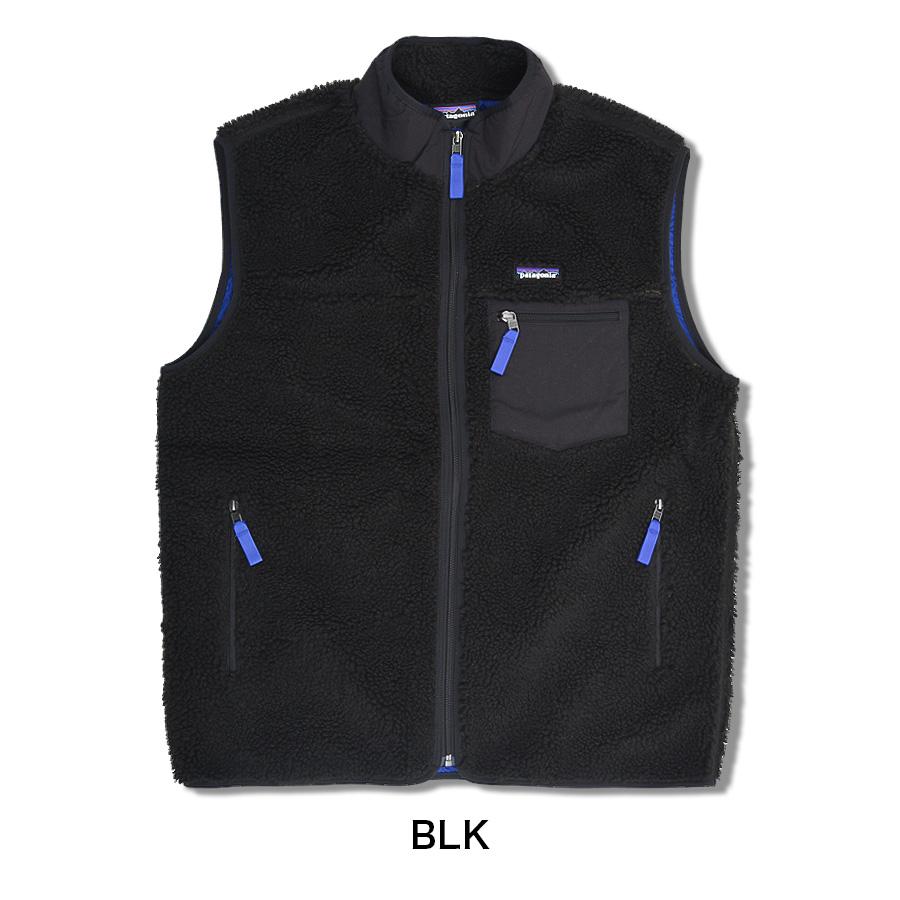 パタゴニア 希少　ダウンベスト ブラック patagonia（パタゴニア） フリースベスト レトロX 23049 BLK ブラック
