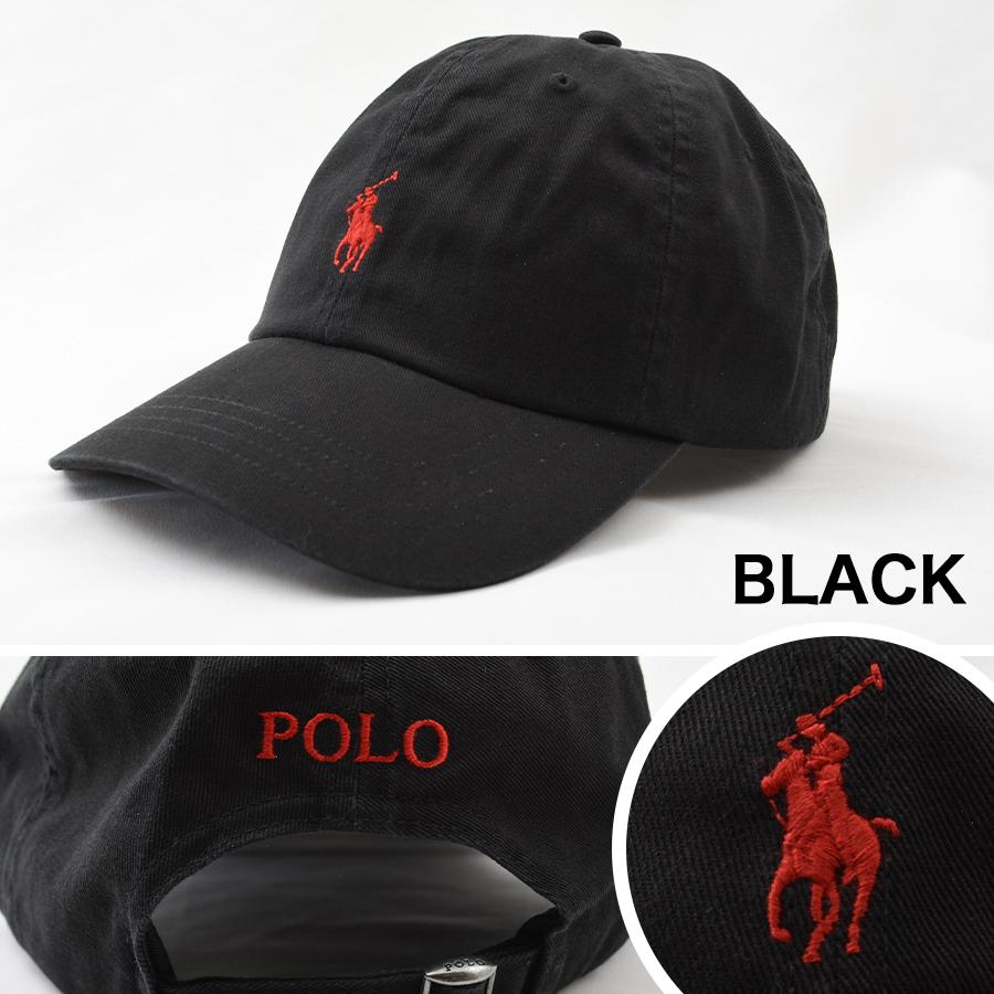 POLO RALPH LAUREN キャップ ブラック レザーベルト　販路限定 POLO RALPH LAUREN（ポロ・ラルフローレン） 【並行輸入品】POLO RALPH