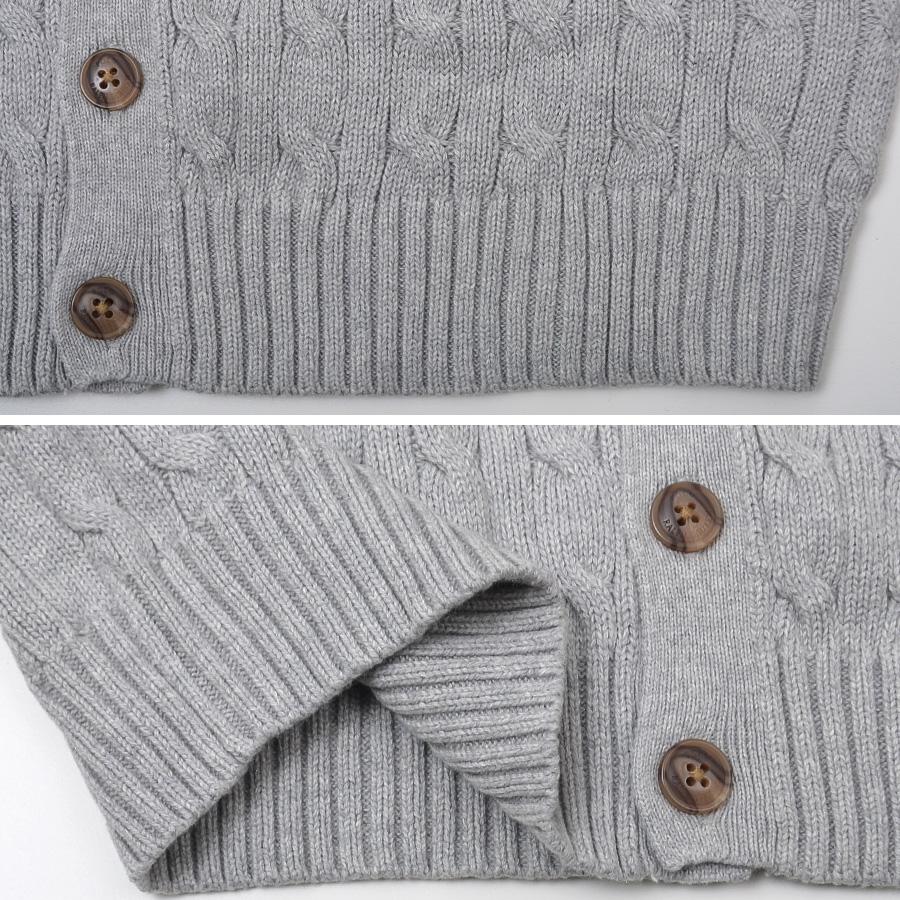 【美品】Ralph Lauren メンズグレー カーディガン　XS RLX RALPH LAUREN(アールエルエックス ラルフ ローレン) メンズ