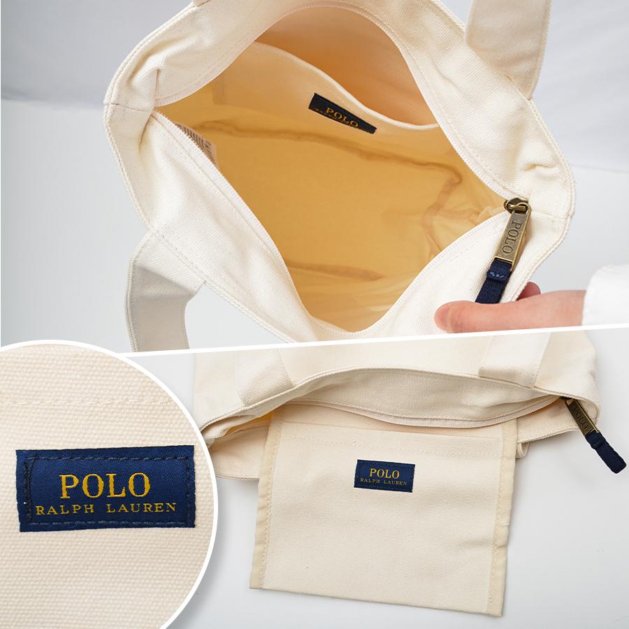 POLO RALPH LAUREN ラルフローレン トートバッグ ポロベア 帆布 POLO RALPH LAUREN ラルフローレン トートバッグ ポロベア 帆布