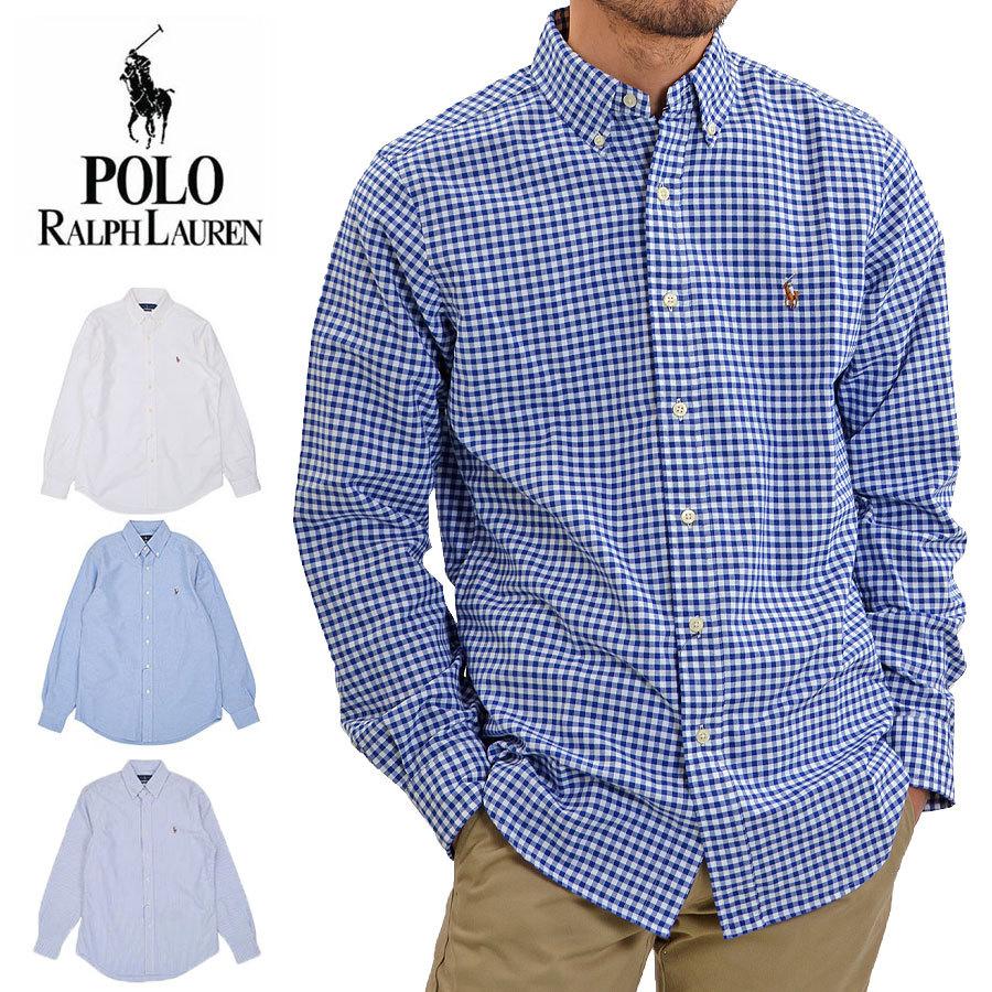 ポロ ラルフローレン シャツ メンズ オックスシャツ POLO RALPH LAUREN 548535 オックスフォードシャツ 長袖シャツ 大きいサイズ｜being-yah