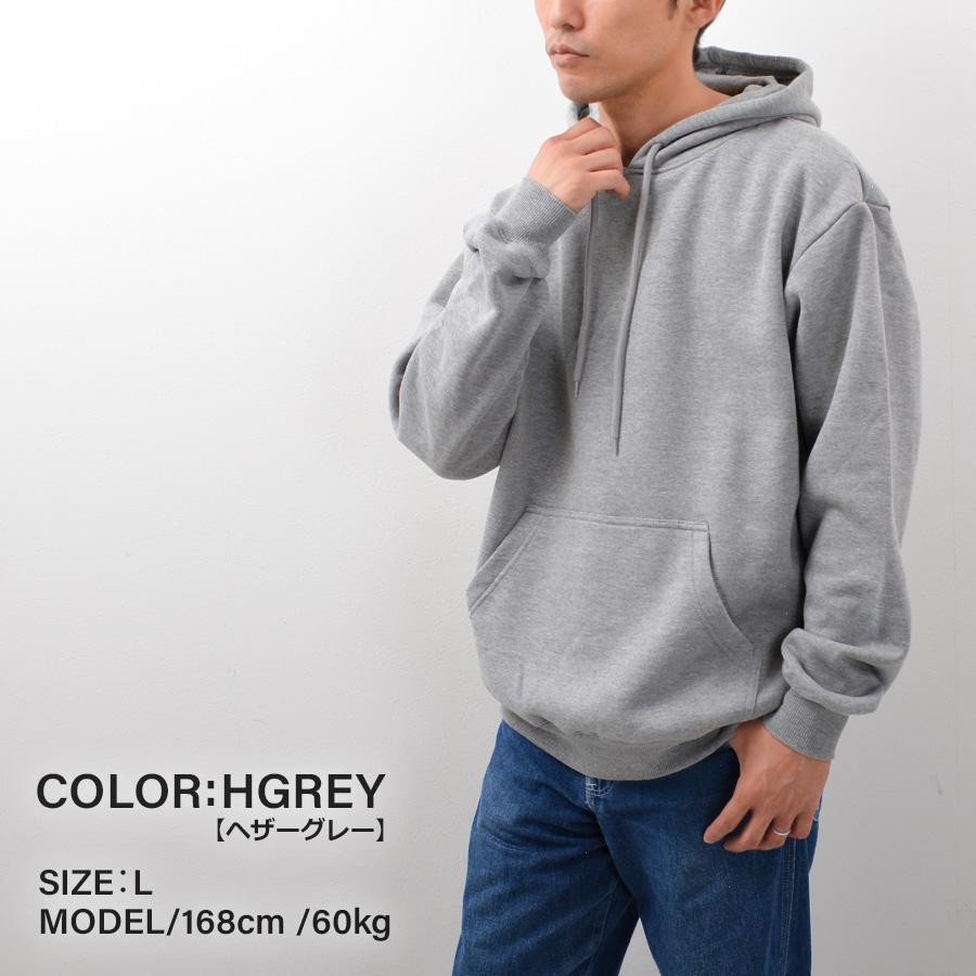 SHAKA WEAR グレー ジップアップパーカー　M SHAKA WeAR（シャカウェア） パーカー ジップアップ 無地 フーディー