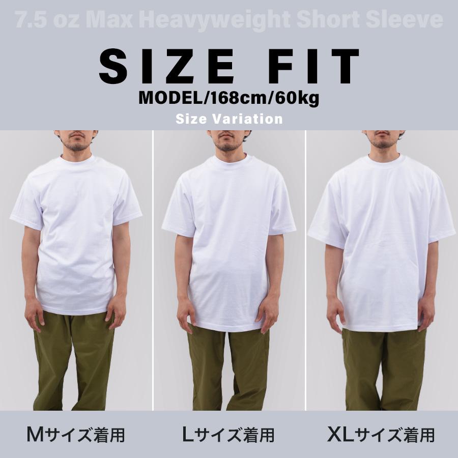 シャカウェア 半袖Ｔシャツ SHAKA WEAR メンズ クルーネック 7.5オンス マックス ヘビーウエイト 白 厚手 無地｜being-yah｜07