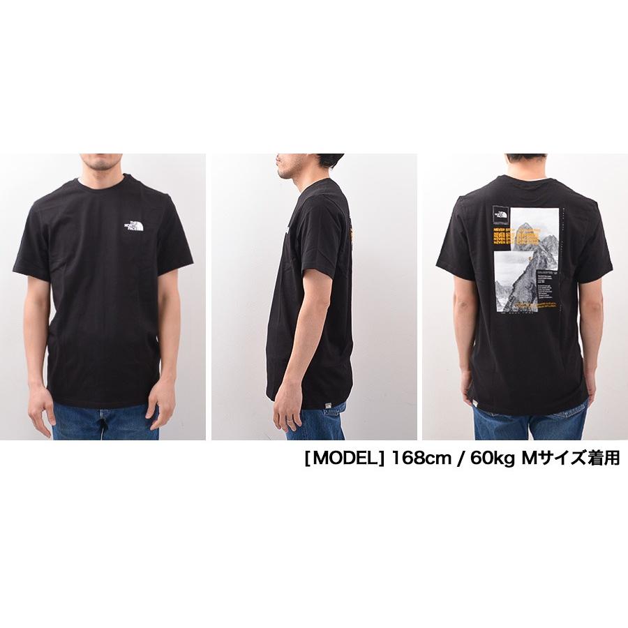 THE NORTH FACE Tシャツ メンズ 半袖Tシャツ ノースフェイス NF0A7ZDX ロゴ バックプリント ハーフドーム MEN'S SS COLLAGE TEE｜being-yah｜06