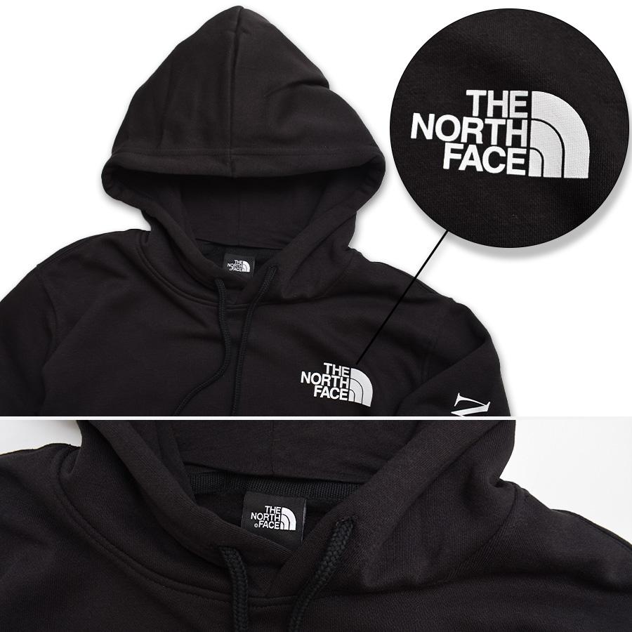 THE NORTH FACE ザノースフェイス パーカー メンズ ブランド 裏起毛 バックプリント プルオーバー 袖ロゴ フーディー 大きいサイズ NF0A811R｜being-yah｜09