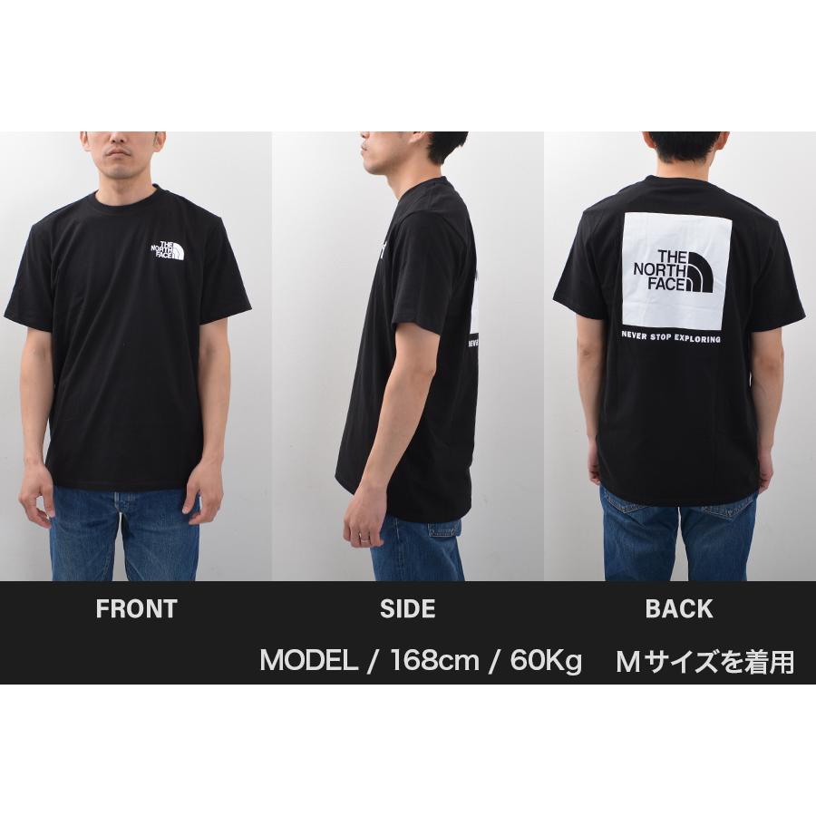 ノースフェイス tシャツ Tシャツ メンズ THE NORTH FACE BOX NSE TEE ボックスロゴ 半袖Tシャツ NF0A4763｜being-yah｜06