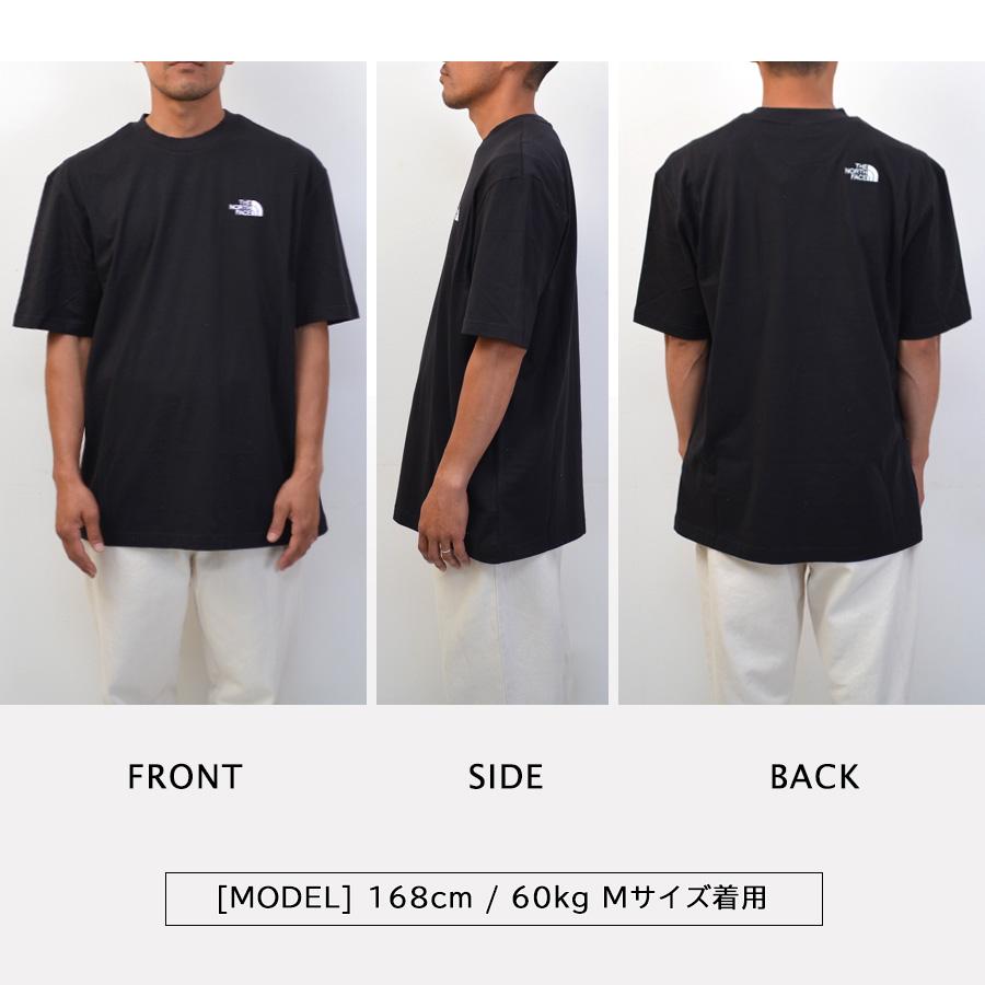 THE NORTH FACE Tシャツ オーバーサイズ　ホワイトレーベル THE NORTH FACE tシャツ 日本未展開モデル ザ・ノースフェイス