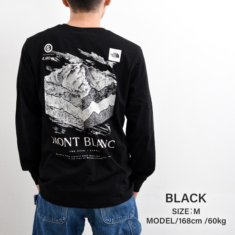 ノースフェイス バックプリントロープT ブラック M 新品 THE NORTH FACE（ザ ノースフェイス） ゆうパケット発送！送料無料
