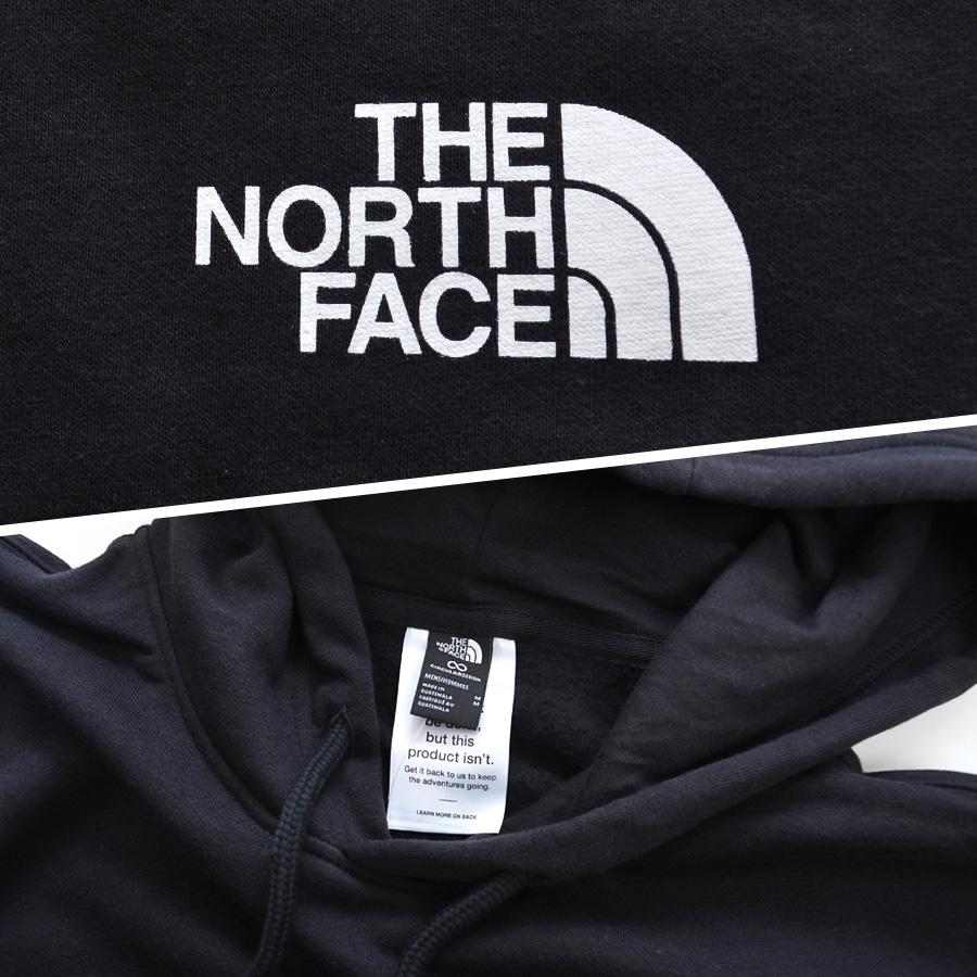 ノースフェイス プリント スウェットパーカー プルオーバー 裏起毛 M ブラック THE NORTH FACE - ノースフェイス プリント スウェット フード