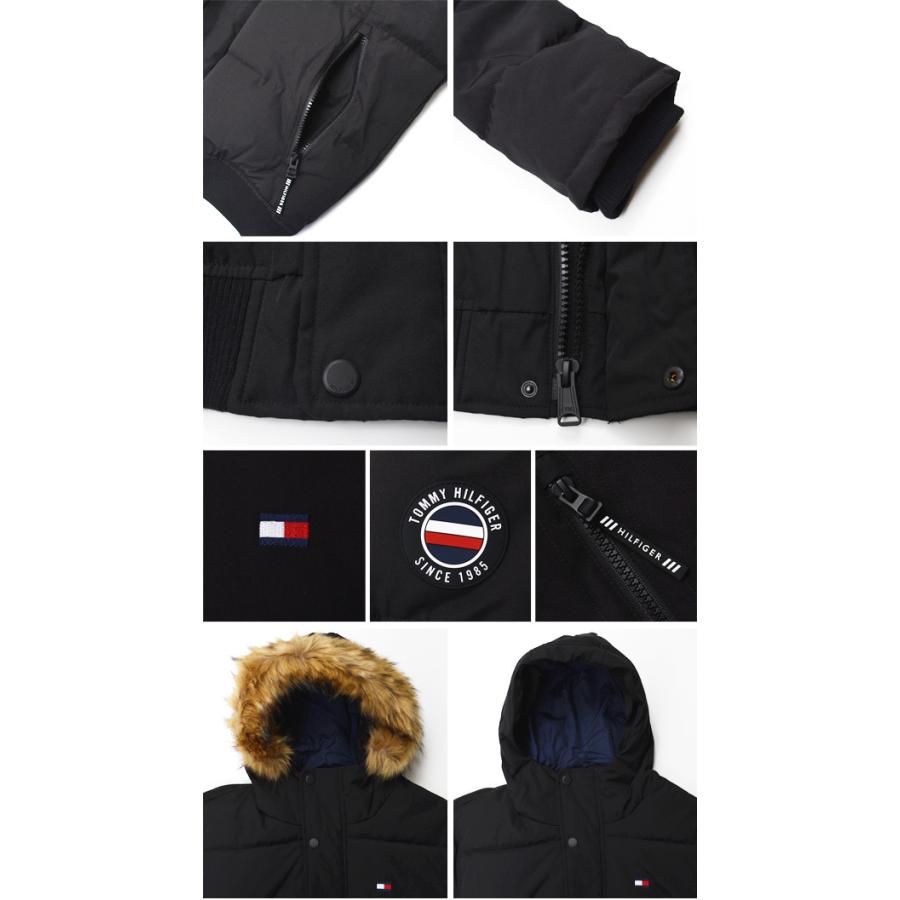 TOMMY HILFIGER トミー ダウンジャケット メンズ159AP863 BLACK TOMMY HILFIGER トミー ダウンジャケット メンズ159AP863 BLACK