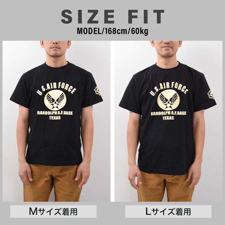 ユーエスエアフォース U.S. AIR FORCE Tシャツ 半袖 メンズ ミリタリー