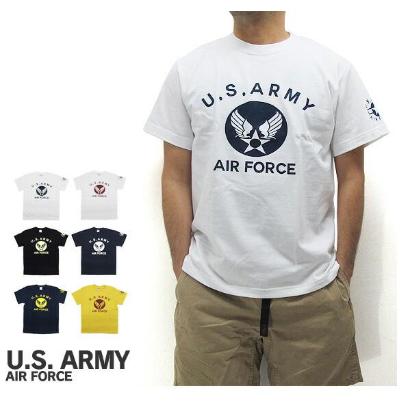 U.S. ARMY ユーエスアーミー 半袖 Tシャツ AIR FORCE ユーエス