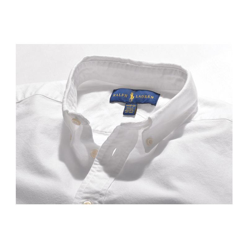 ポロ ラルフローレン ボーイズ オックスフォード 長袖 シャツ ホワイト ブルー ピンク イエロー ストライプ Polo Ralhlauren メンズ レディース M526 3330 007 Be In Mart 通販 Yahoo ショッピング