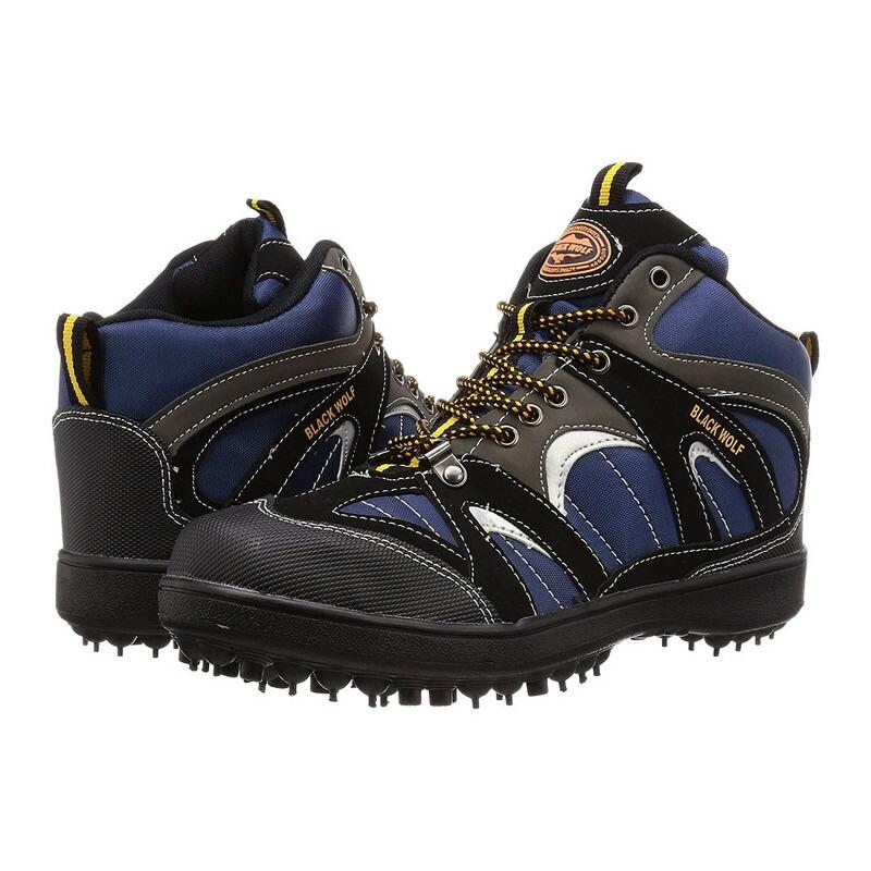 ブラックウルフ 安全SK KMP−9609 NAVY 28．0cm ワークサポート 安全